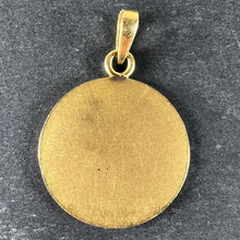 Load image into Gallery viewer, Augis French Plus Qu'Hier Ruby Diamond 18K Yellow Gold Love Charm Pendant
