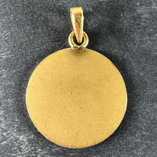 Load image into Gallery viewer, Augis French Plus Hier Ruby Diamond 18K Yellow Gold Love Charm Pendant
