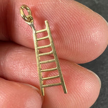 Load image into Gallery viewer, Vintage Small 18K Yellow Gold Climb The Ladder Charm Pendant
