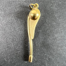Load image into Gallery viewer, Vintage 18K Yellow Gold Sailing Yacht Boat Rudder Handle Charm Pendant
