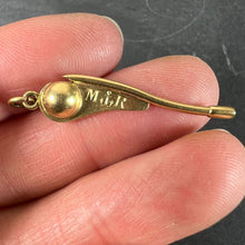 Load image into Gallery viewer, Vintage 18K Yellow Gold Sailing Yacht Boat Rudder Handle Charm Pendant
