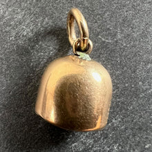 Load image into Gallery viewer, Antique 9K Rose Gold Cow Bell Charm Pendant
