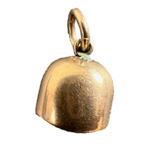Load image into Gallery viewer, Antique 9K Rose Gold Cow Bell Charm Pendant
