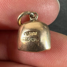 Load image into Gallery viewer, Antique 9K Rose Gold Cow Bell Charm Pendant
