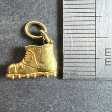 Load image into Gallery viewer, Lucky Old Boot 18K Yellow Gold Good Luck Charm Pendant
