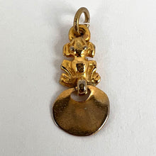 Load image into Gallery viewer, Yellow Gold Plated Inca Frog Drop Charm Pendant
