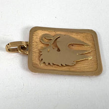Load image into Gallery viewer, French Leo Starsign Zodiac 18K Yellow Gold Charm Medal Pendant
