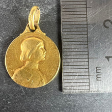 Load image into Gallery viewer, French Dropsy ORIA Joan of Arc Rolled 18K Yellow Gold Charm Pendant

