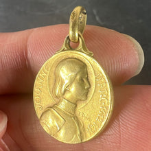 Load image into Gallery viewer, French Dropsy ORIA Joan of Arc Rolled 18K Yellow Gold Charm Pendant
