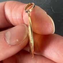 Load image into Gallery viewer, French Emile Dropsy Virgin Mary 18K Yellow Gold Religious Medal Pendant
