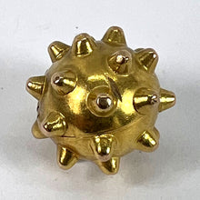 Load image into Gallery viewer, Vintage Deco Sputnik Locket 18K Yellow Gold Charm Pendant
