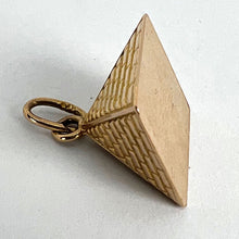 Load image into Gallery viewer, Egyptian Pyramid 18K Rose Gold Charm Pendant
