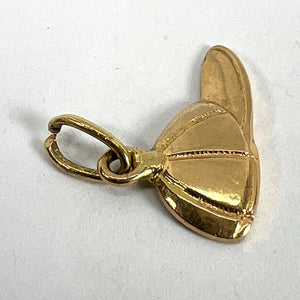 Vintage 18ct Gold Horse Jockey Racing Cap Charm Pendant