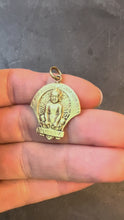 Load and play video in Gallery viewer, French Biliken Elf 18K Yellow Gold Good Luck Protection Charm Pendant
