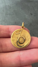 Load and play video in Gallery viewer, Becker French Zodiac Capricorn Starsign 18K Yellow Gold Charm Pendant

