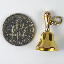 Load image into Gallery viewer, 9K Yellow Gold Bell Charm Pendant
