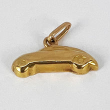 Load image into Gallery viewer, Saloon Car 18K Yellow Gold Charm Pendant
