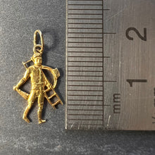 Load image into Gallery viewer, Lucky Chimney Sweep 9K Yellow Gold Charm Pendant
