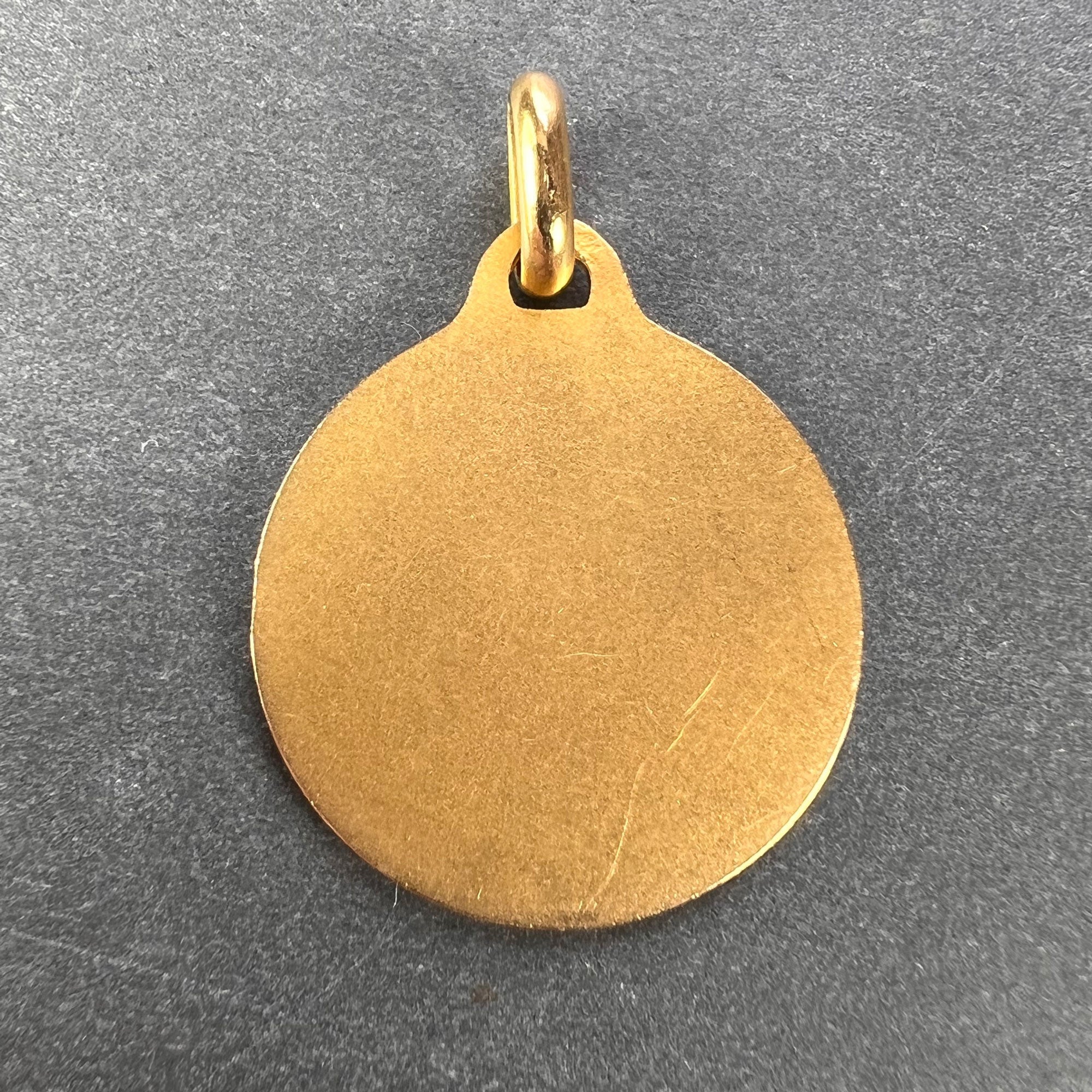 Louis Vuitton French 18 Karat Tri-Color Gold Apple Charm Pendant