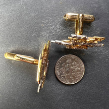 Load image into Gallery viewer, Charles de Temple 18K Yellow and White Gold Cufflinks
