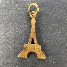 Load image into Gallery viewer, French Eiffel Tower 18K Yellow Gold Charm Pendant
