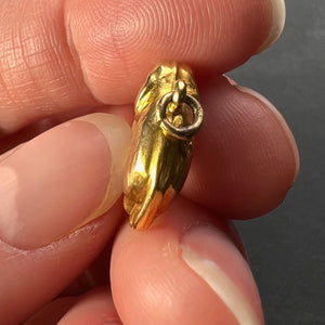 Lucky Elephant 9K Yellow Gold Charm Pendant