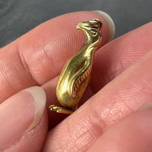Load image into Gallery viewer, Penguin 14K Yellow Gold Charm Pendant
