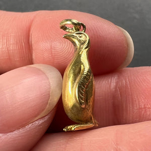 Penguin 14K Yellow Gold Charm Pendant