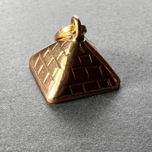 Load image into Gallery viewer, Egyptian Pyramid 14K Rose Gold Charm Pendant
