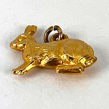 Load image into Gallery viewer, Lucky Rabbit 9K Yellow Gold Charm Pendant
