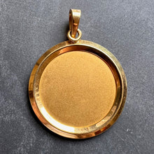 Load image into Gallery viewer, Large Augis French Plus Qu’Hier Ruby Diamond 18K Yellow Gold Love Charm Pendant
