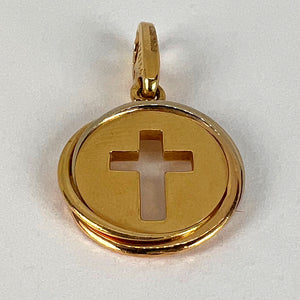 Cartier Trinity Cross 18K Gold Charm Pendant