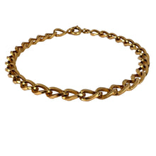 Load image into Gallery viewer, French 18 Karat Yellow Gold Twisted Curb Link Bracelet

