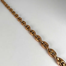 Load image into Gallery viewer, 18 Karat Rose Gold Mariner Link Bracelet

