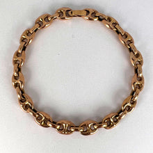 Load image into Gallery viewer, 18 Karat Rose Gold Mariner Link Bracelet
