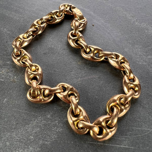 18 Karat Rose Gold Mariner Link Bracelet