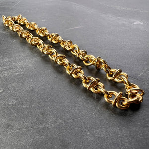 18 Karat Yellow Gold Mariner Chain Link Bracelet