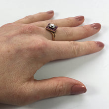 Load image into Gallery viewer, Edwardian 1.20 Carat Diamond Ruby Ring
