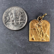 Load image into Gallery viewer, French Moses 18K Yellow Gold Charm Pendant
