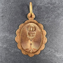 Load image into Gallery viewer, French Holy Chalice 18K Rose Gold Charm Pendant
