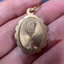 Load image into Gallery viewer, French Holy Chalice 18K Rose Gold Charm Pendant

