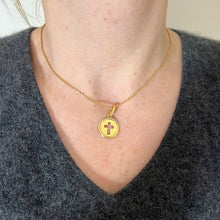Load image into Gallery viewer, Cartier Trinity Cross 18K Gold Charm Pendant
