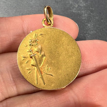 Load image into Gallery viewer, French Dropsy Vercingetorix Gaul 18K Yellow Gold Pendant Locket
