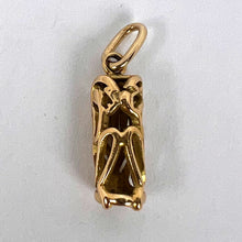 Load image into Gallery viewer, Three Wise Monkeys 18K Yellow Gold Charm Pendant
