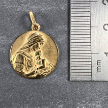 Load image into Gallery viewer, French Sellier Madonna and Child 18K Yellow Gold Charm Pendant
