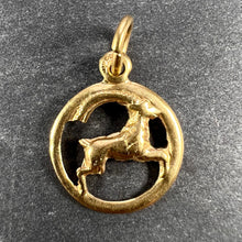 Load image into Gallery viewer, Capricorn Zodiac Goat 14K Gold Charm Pendant
