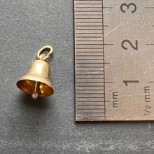Load image into Gallery viewer, Ringing Bell 14K Yellow Gold Pearl Charm Pendant
