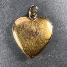 Load image into Gallery viewer, French 18K Yellow Gold Love Heart Cherries Charm Pendant
