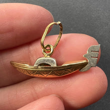 Load image into Gallery viewer, Gondola 18K Yellow Gold Charm Pendant
