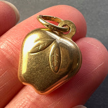 Load image into Gallery viewer, Apple 18K Yellow Gold Fruit Charm Pendant
